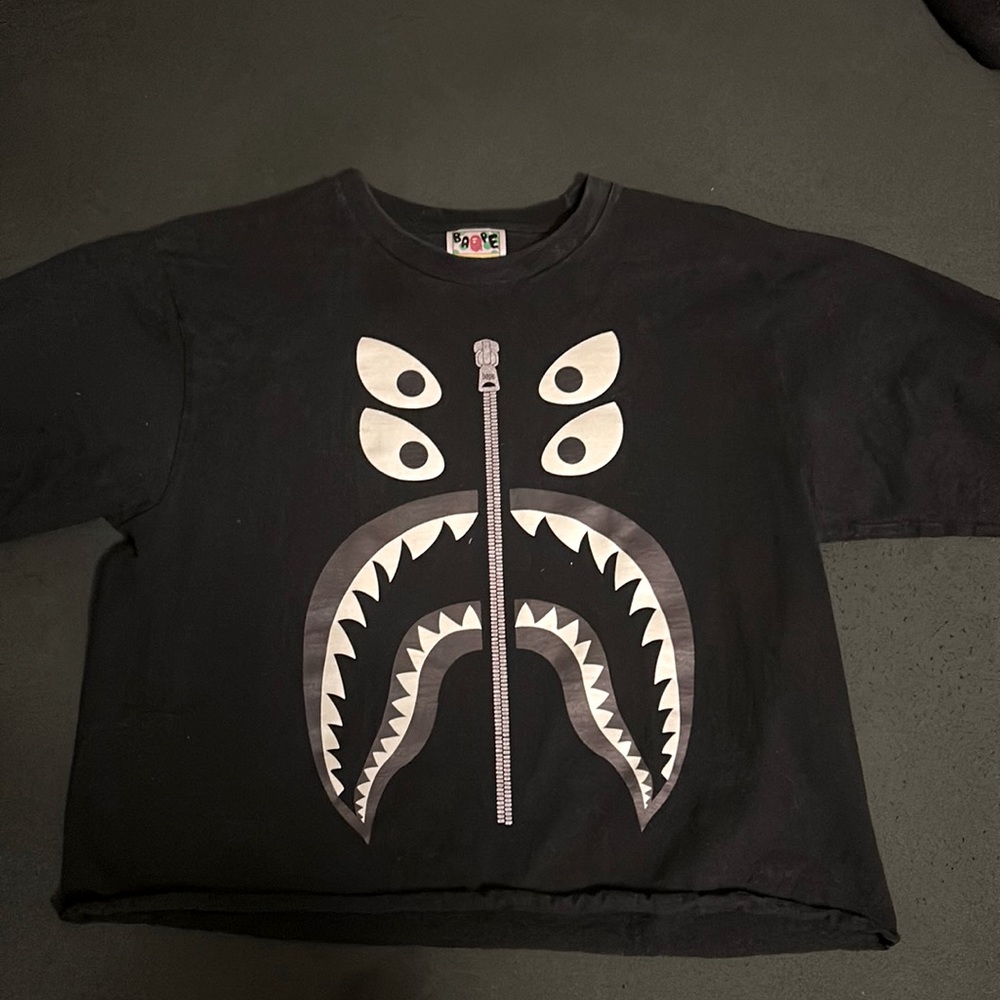 BAPE inspired crop top TEE ✨